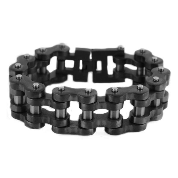 Men's Biker Chain Bracelets (Multiple Colors Available)